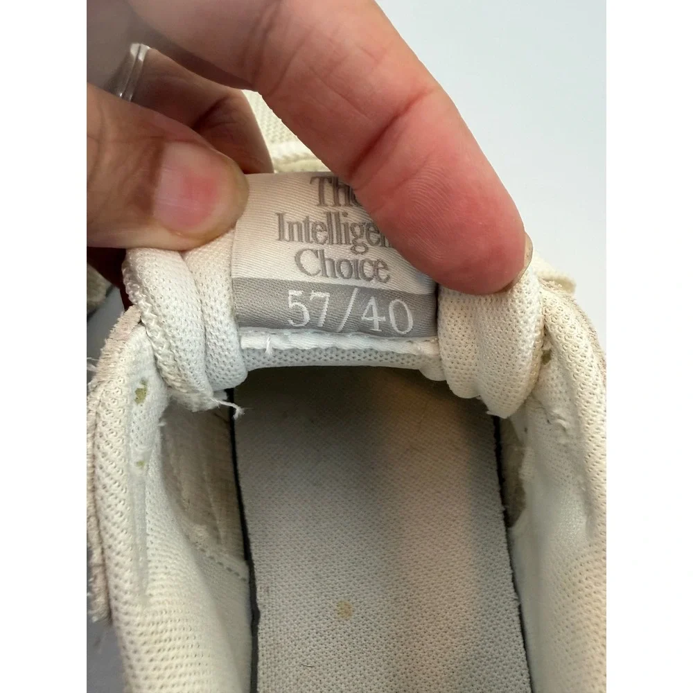 New Balance 57/40 Sea Salt Calm Taupe Suede Mesh Sneakers Sz 9 Women's